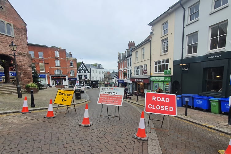 Road closed