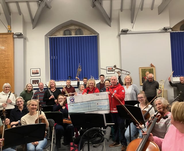 Monmouth Orchestra raises funds for Mountain Rescue