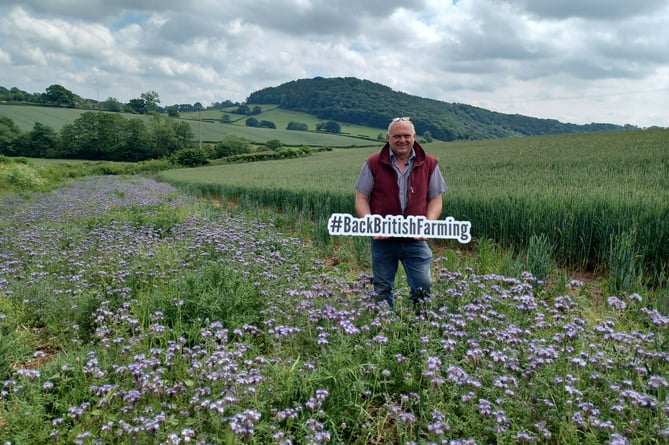 Campaigning farmer